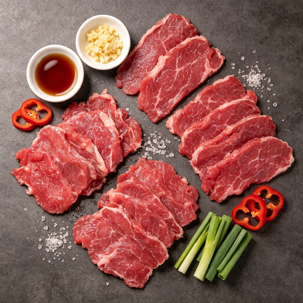 Hot Pot & BBQ Beef Slices
