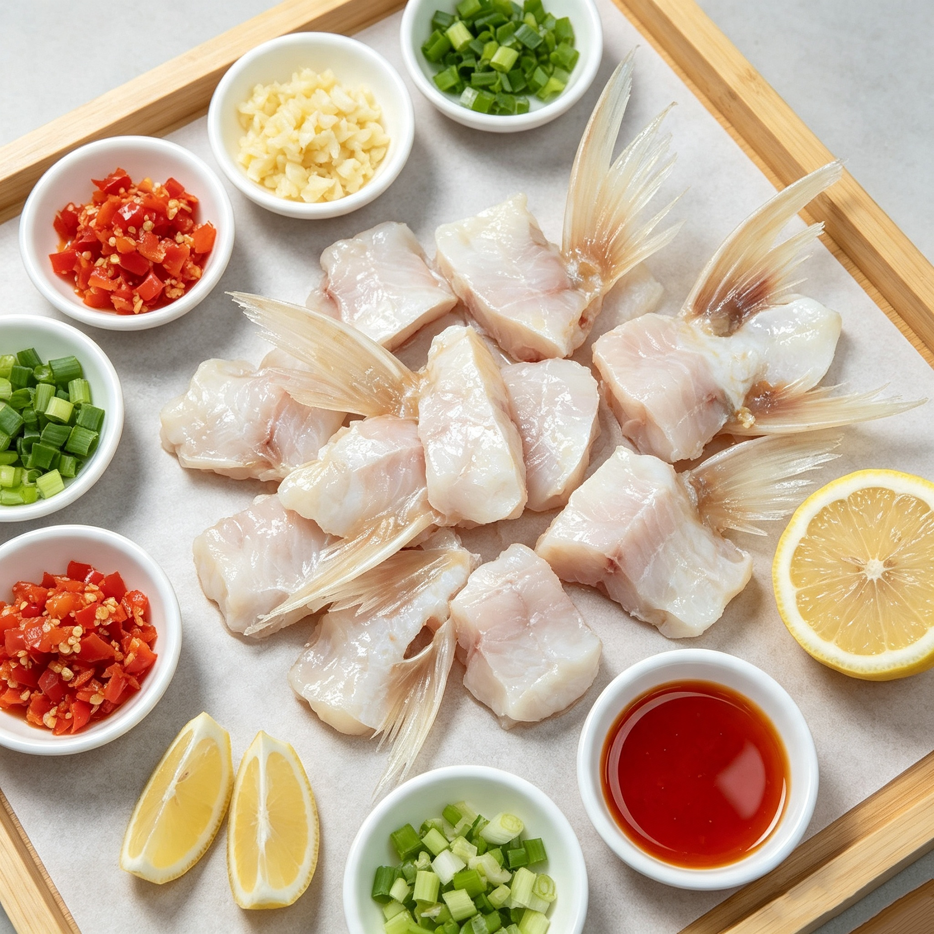 Frozen Cut Fish Fins