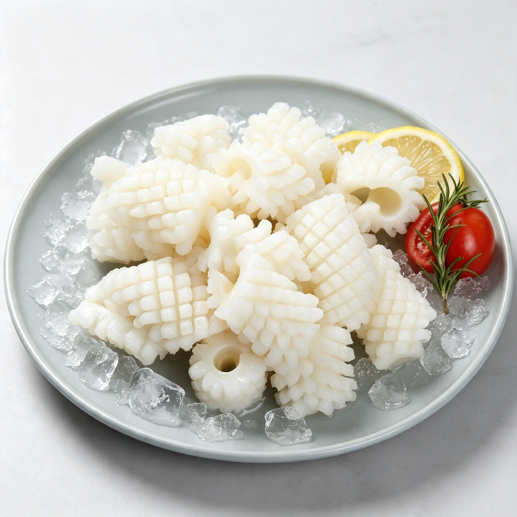 Frozen Squid Flower Cuts