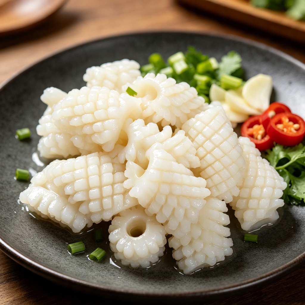 Frozen Squid Flower Cuts